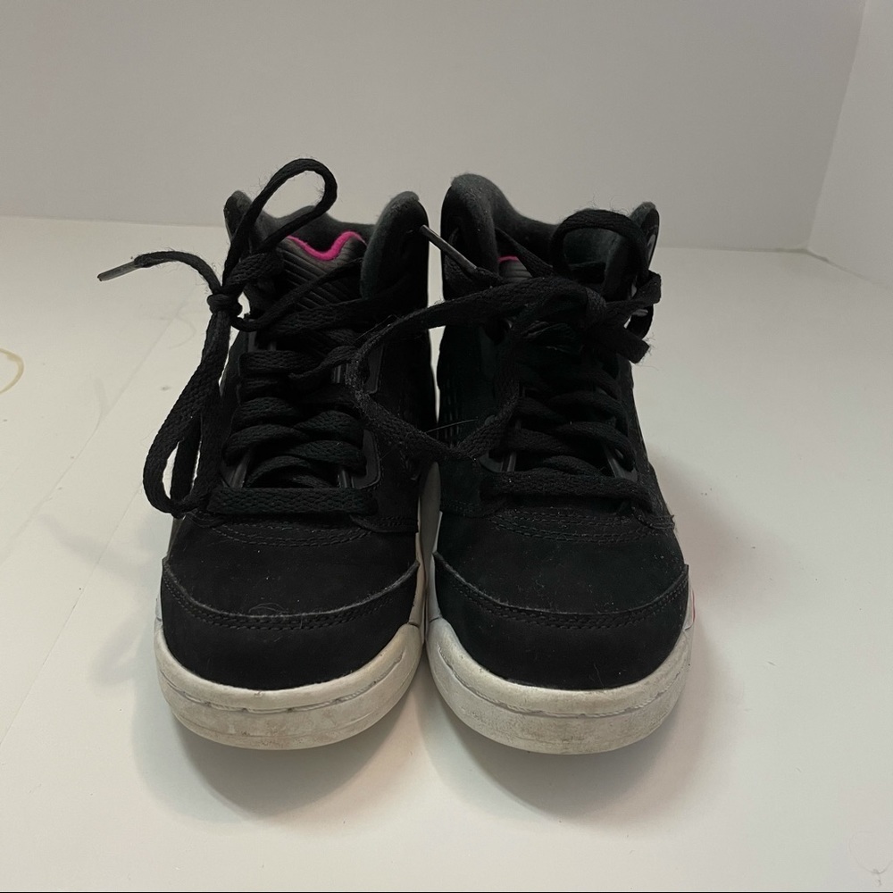 Air Jordan Kids 5 Retro Gp Pink Deadly Wh/Bl - Picture 4 of 9